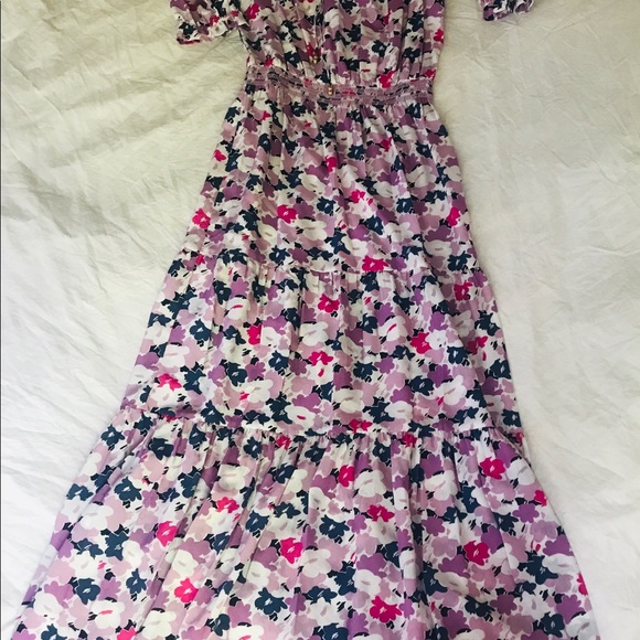 Juicy couture silk floral maxi dress. New no tag - Picture 2 of 9